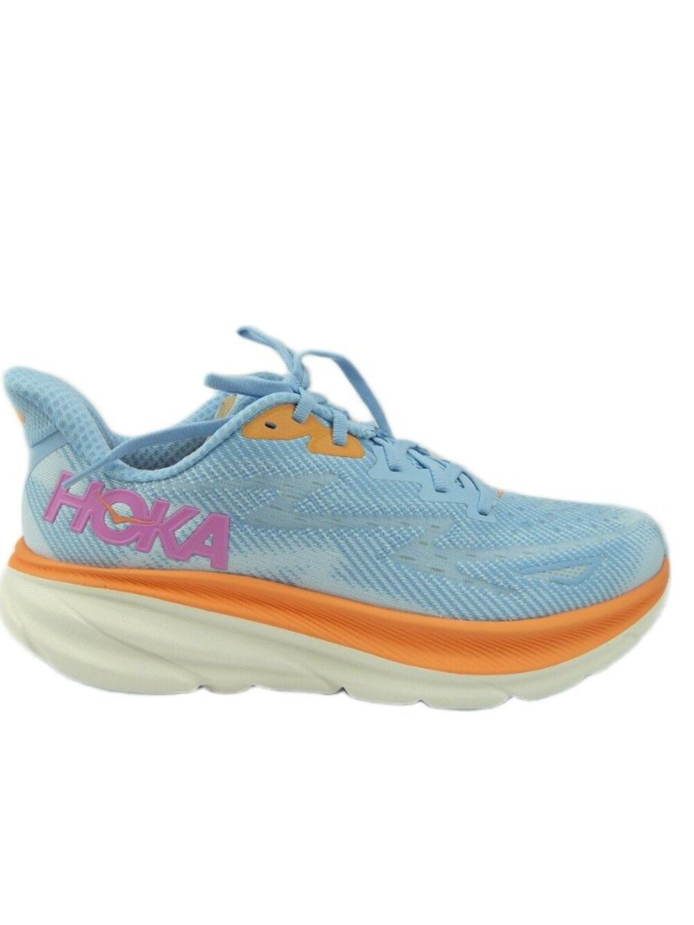 HOKA ONE ONE CLIFTON 9 WOMEN'S RUNNING SHOES AIRY BLUE/ICE WATER